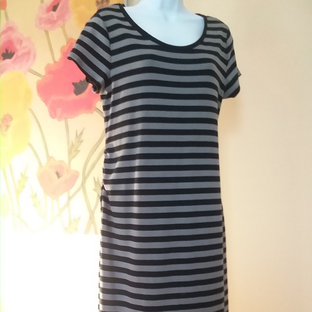 Maternity dress black/ grey